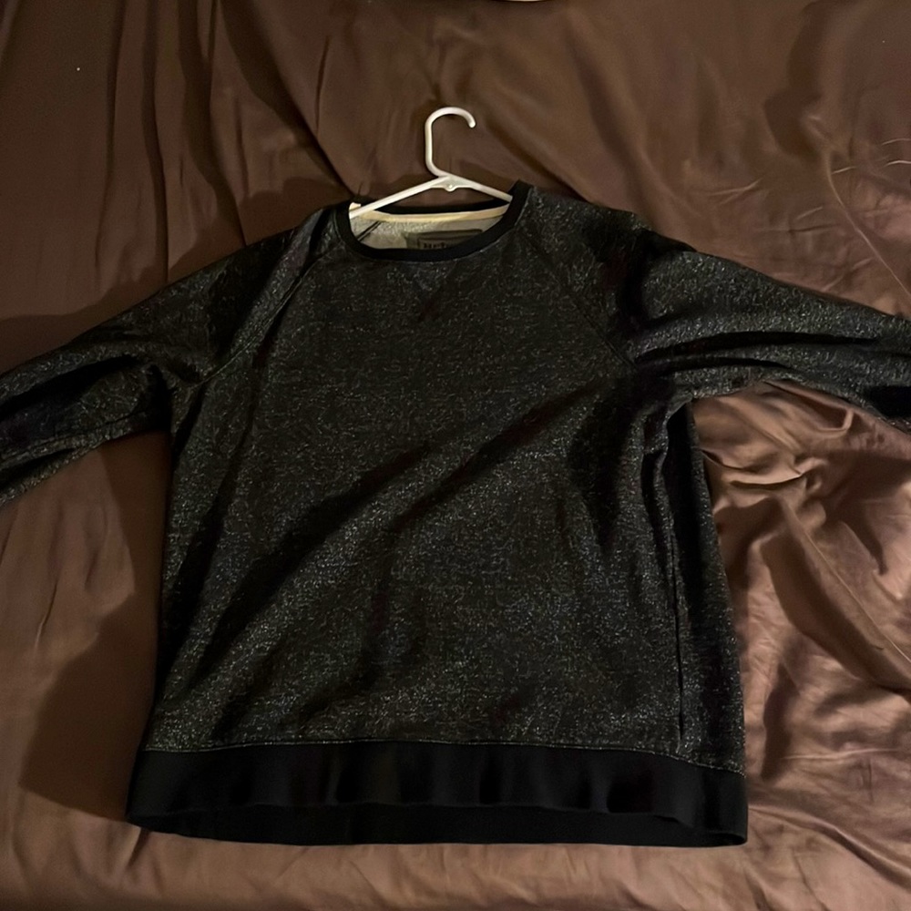 Black/gray sweater that I never wore. Tried it on once and it didn’t fit